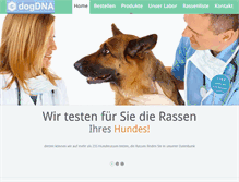 Tablet Screenshot of dogdna.de